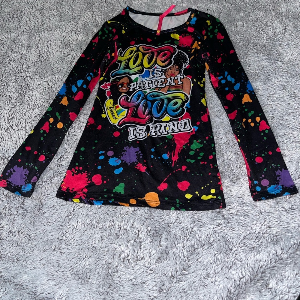 Colorful Kids Long Sleeve Shirt